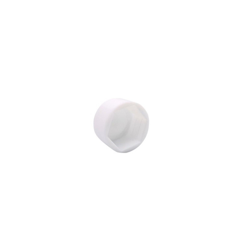 CACHE ECROU vis tête H BLANC sachet 10pcs