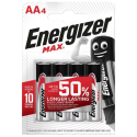 Pile 1.5V blister de 4 AA/LR06 MAX