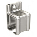 Support enveloppant fixation murale pour rail