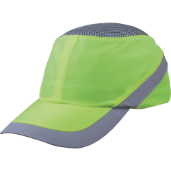 Casquette AIRCOLTAN jaune fluo visière 7cm
