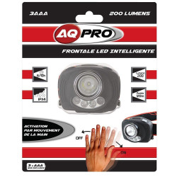 Lampe frontale led CREE XP-E à detecteur
