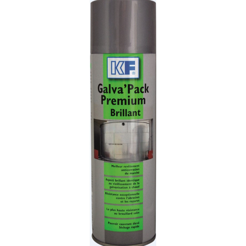 Aérosol GALVA'PACK PREMIUM Brilllant 500ml