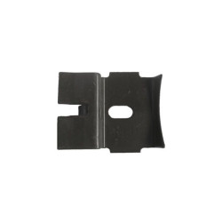 Clip inox plastifié pour feuillure