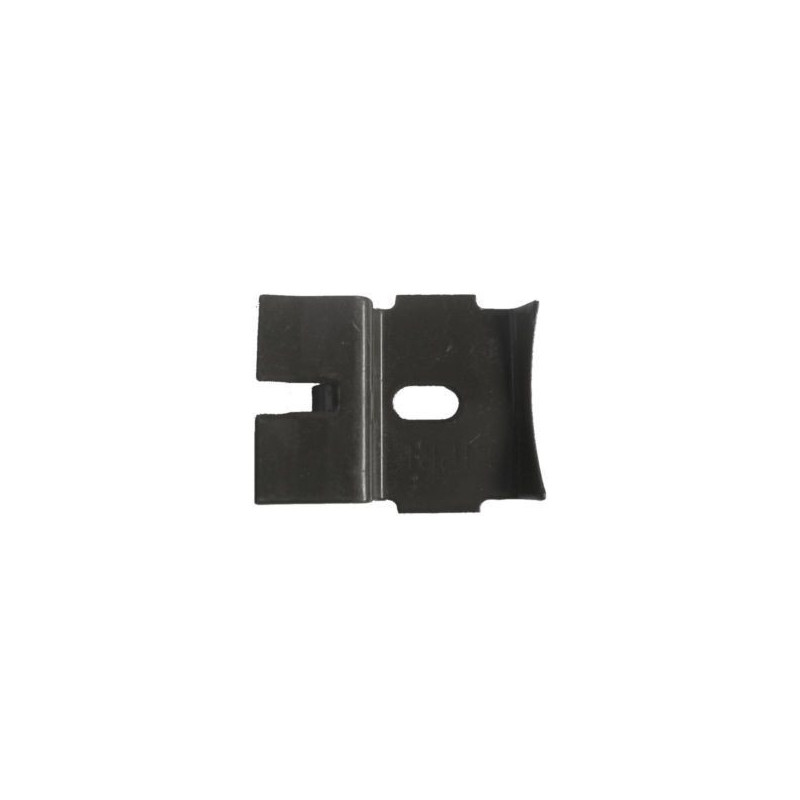 Clip inox plastifié pour feuillure