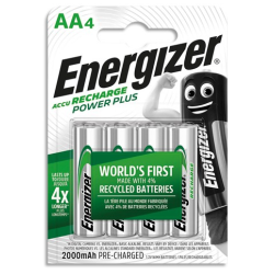 Pile Rechargeable 1.2V blister de 4 AA/LR6