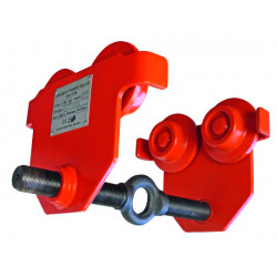 Chariot porte-palan 1T ecartement  58 à220mm