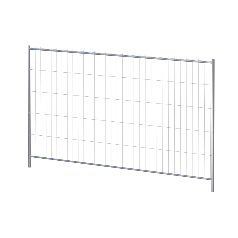 Clôture HERAS chantier 4 tubes M350 3.50xH2.00m