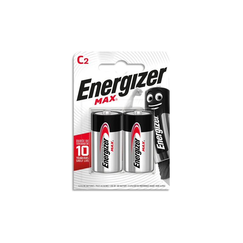 Pile 1.5V blister de 2 LR14 MAX