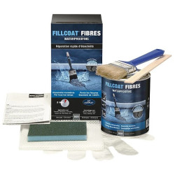 Peinture FILLCOAT Kit réparation Gris Foncé 1 L
