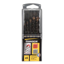 Coffret 5 forets Optima3 beton 3 taillants