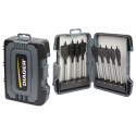 Coffret 9 meches bois plate