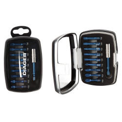 Coffret vissage blue shock 10 pieces