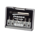 Coffret embouts torsion 25mm torx 7 pieces