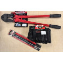 Lot coupe boulon axial 600mm + lieur + 1000 liens