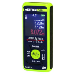 Télémètre Laser flash double laser 50