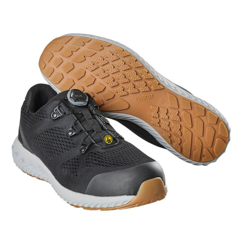 Chaussure sécurité basse F0300-909 S1P boa Noir