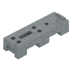 Plot PVC palettisable 18 Kg pour cloture Héras