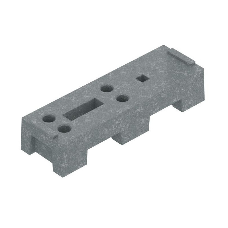 Plot PVC palettisable 18 Kg pour cloture Héras