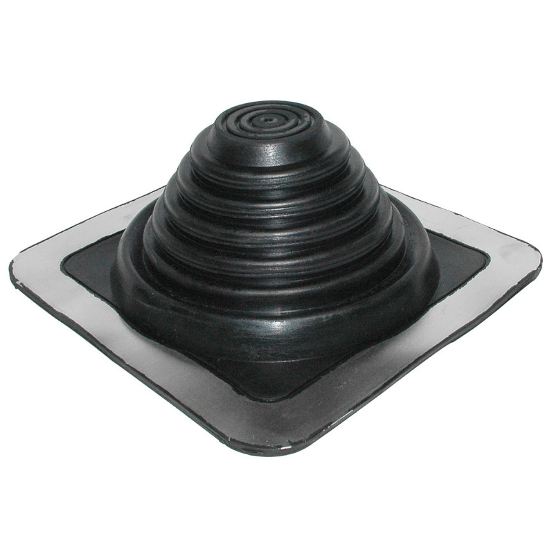 Pipeco n°4 epdm embase carree noir D70 a 177mm