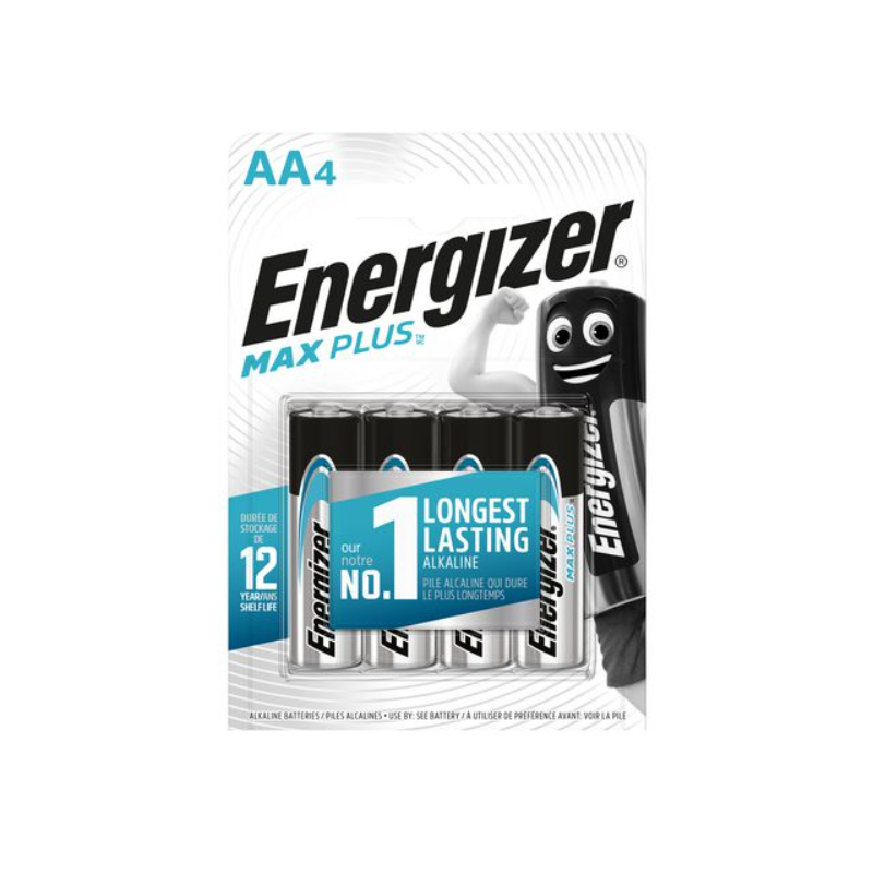 Pile 1.5V blister de 4 AA/LR06 MAX PLUS
