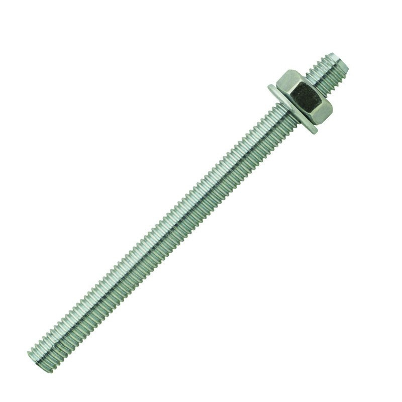 Tige Filetée zinguée + ecrou 10p