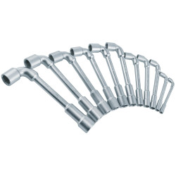 Jeu de 12 clé à pipe débouchée boite carton