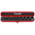 Coffret 10 douille impact courte 10 à 24mm
