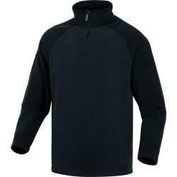 Sous pull laine polaire ALMA gris noir TM