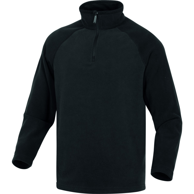 Sous pull laine polaire ALMA gris noir TM