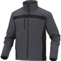 Veste softshell LULEA gris noir TM