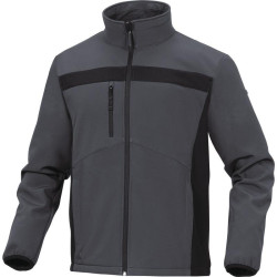 Veste softshell LULEA gris noir TM