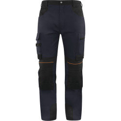 Pantalon MACH5 gris/noir stretch