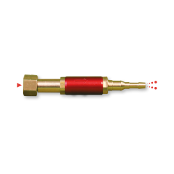 Anti retour acetylene détendeur D6.3 et 10 16x150