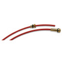 Gaine teflon 4.0x2.0 rouge