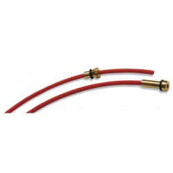 Gaine teflon 4.0x2.0 rouge