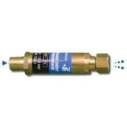Anti retour oxygene chalumeau grand débit 16x150