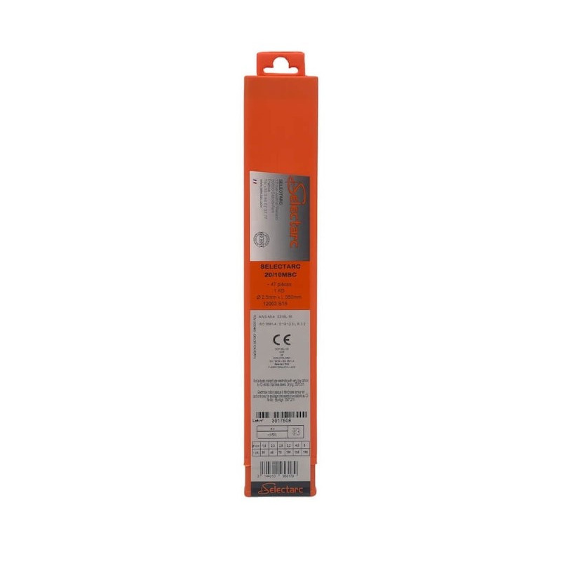 Electrode inox 316L 20/10MBC