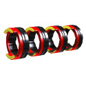 Jeu de 4 galets alu 1.2mm