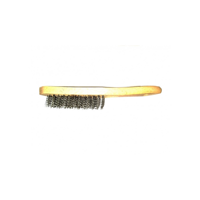 Brosse 4 rangs inox rond 0.35
