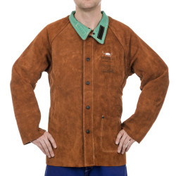 Veste de soudeur croute bovin dos proban TL