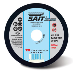 Disque TR acier/inox premium 125x1.6 A46S