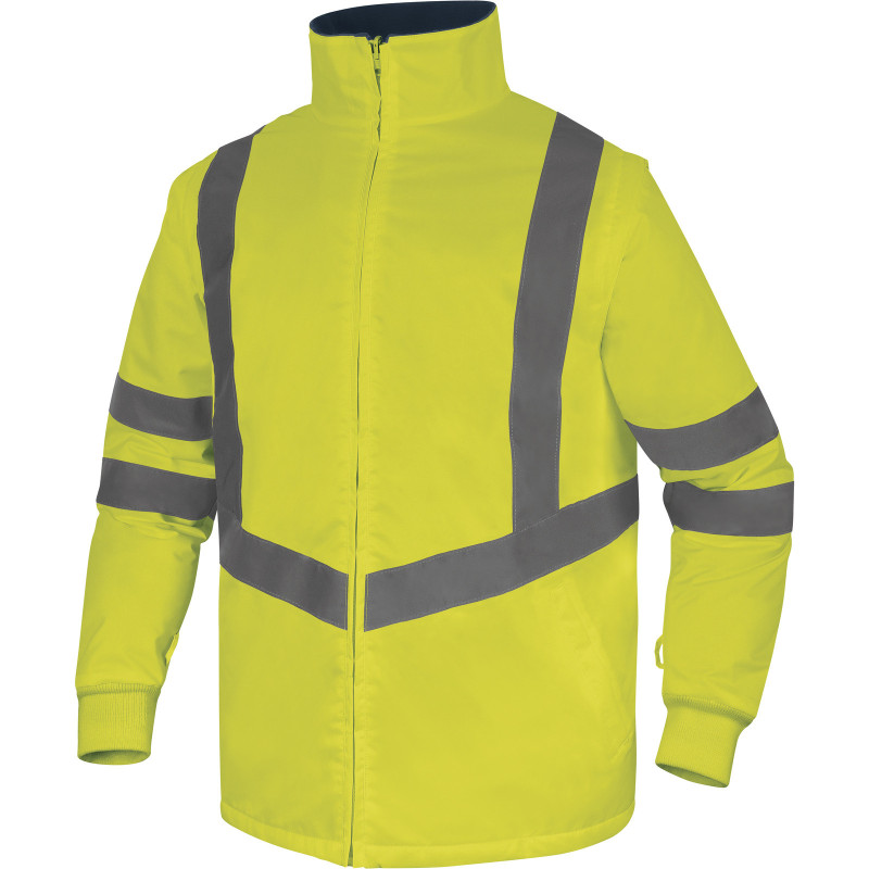 Parka OPTIMUM 5 en 1 jaune fluo TM