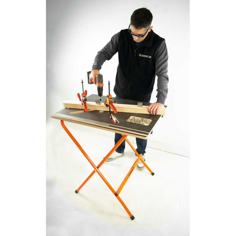 Etabli de chantier pliant