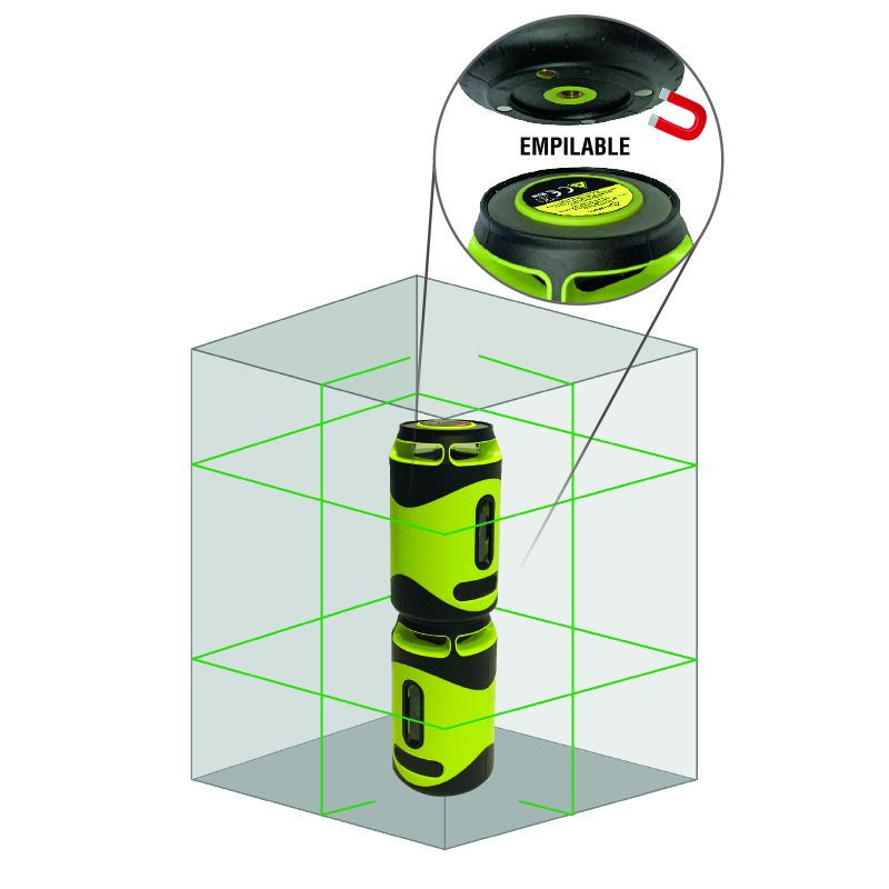 Laser vert flash 360 canette""