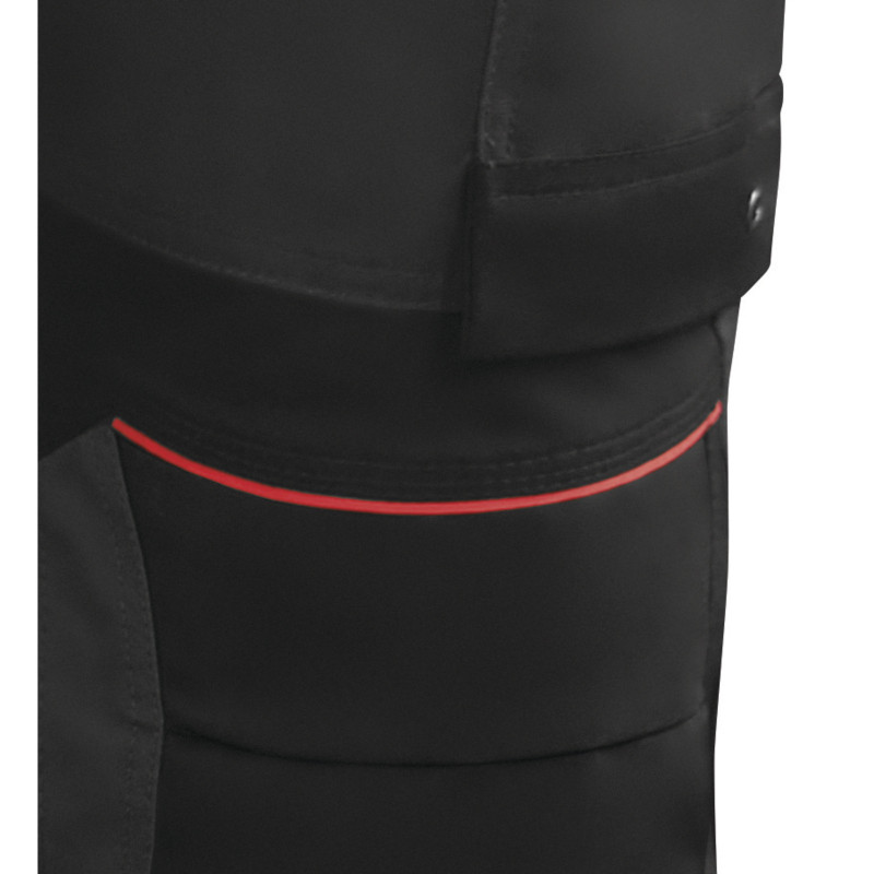 Pantalon MACH5 gris/noir stretch