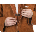 Veste de soudeur croute bovin dos proban TL