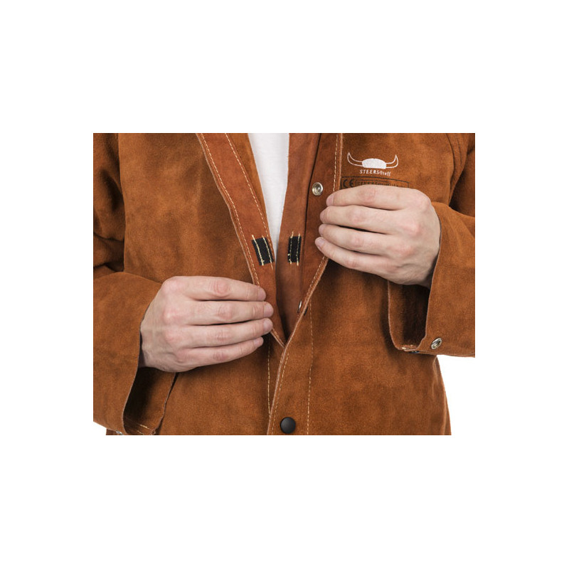 Veste de soudeur croute bovin dos proban TL