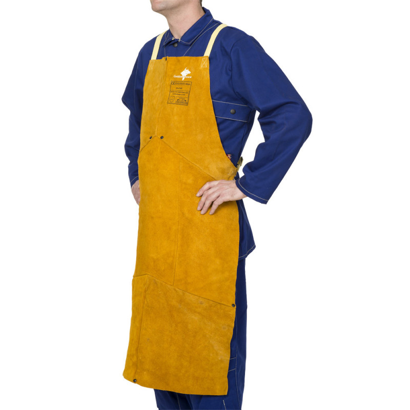 Tablier de soudeur croute bovin 107cm