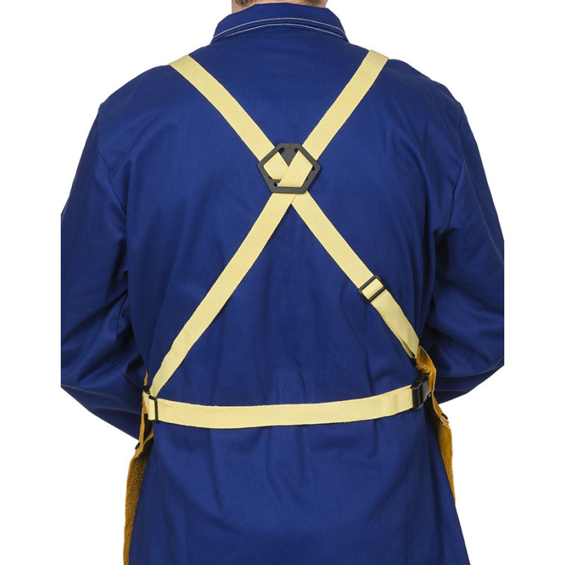 Tablier de soudeur croute bovin 107cm