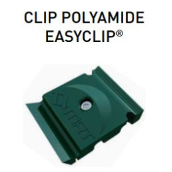 Clip plastique Easyclip plus Blanc